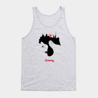 Enemy Minimal Movie Fan Art Denis Villeneuve Tank Top